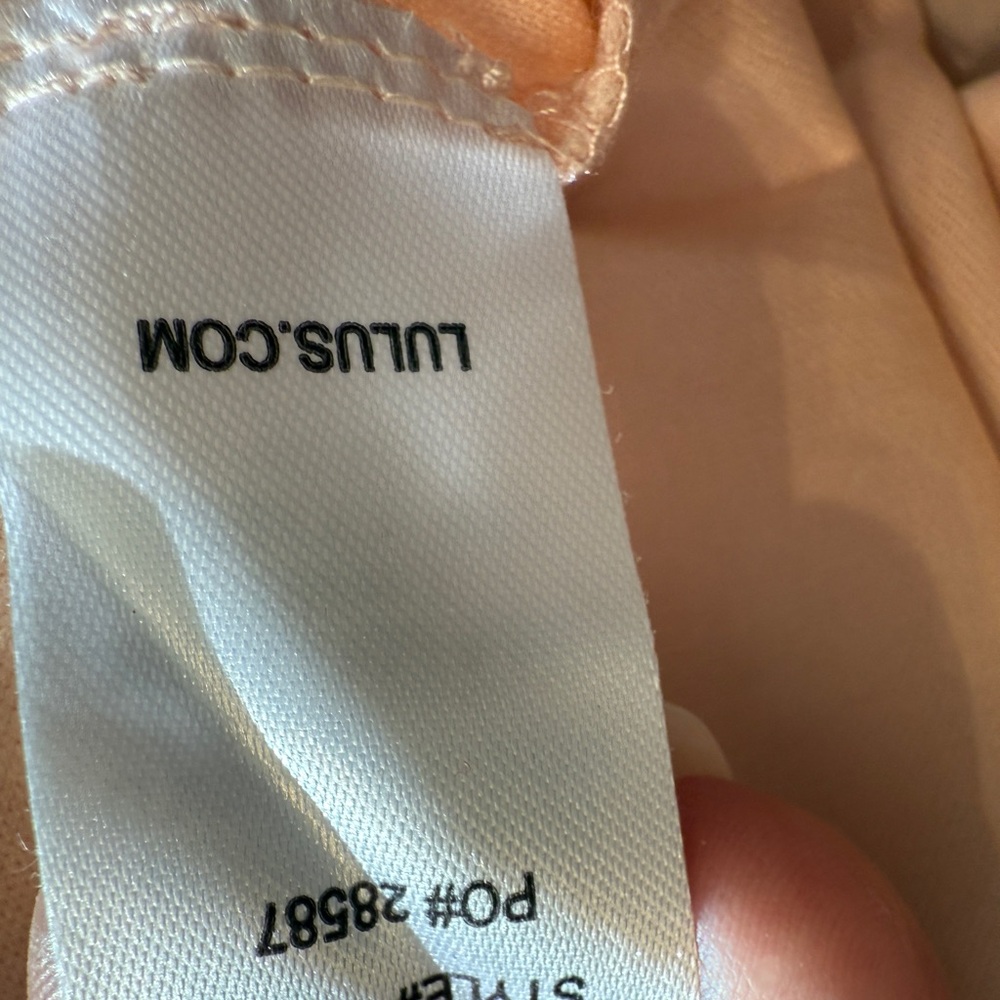 Lulu's Blush Ruffle Maxi Dress - Picture 9 of 13